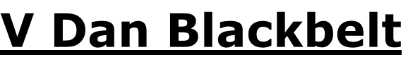 V Dan Blackbelt