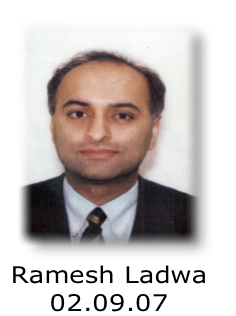 Ramesh Ladwa
02.09.07
